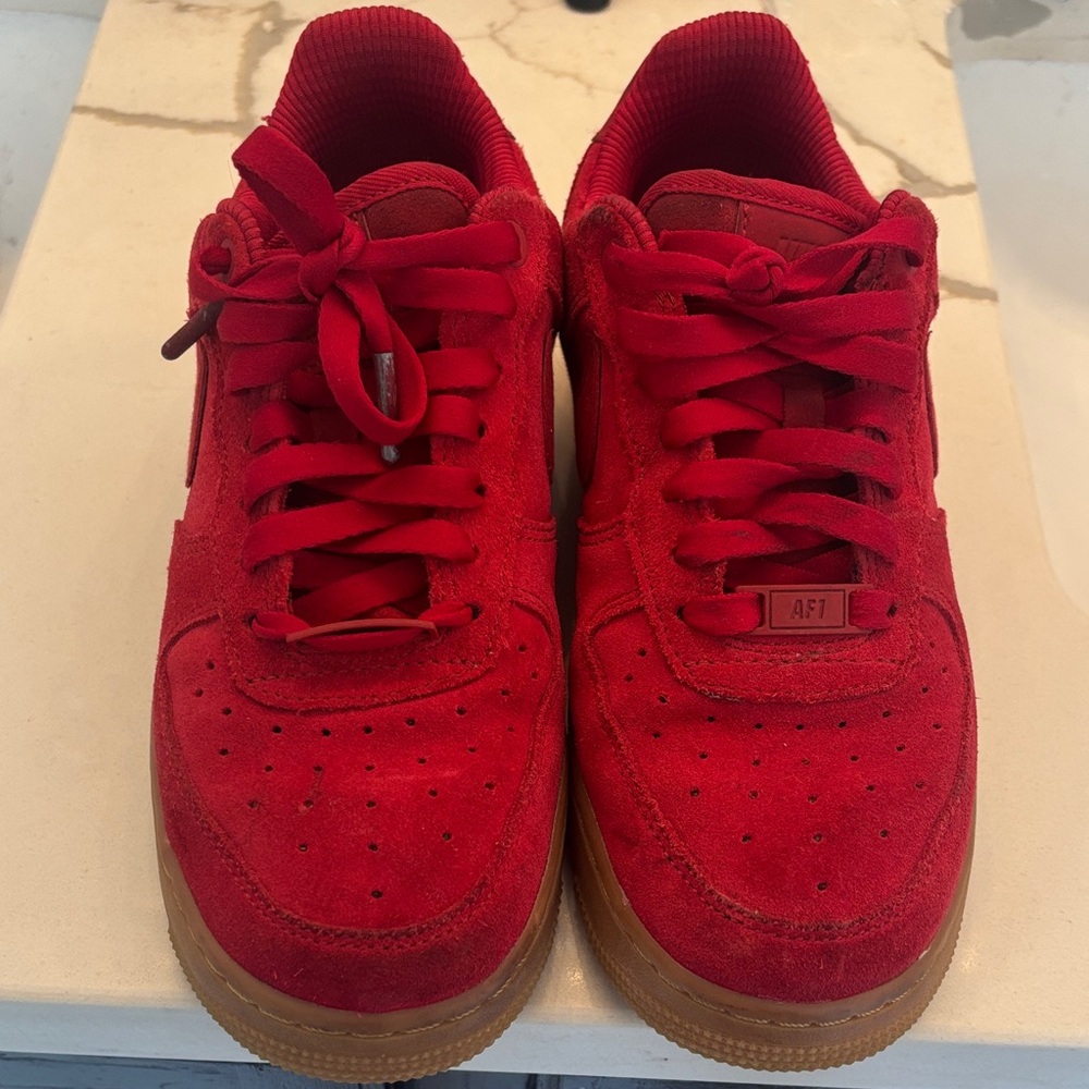 Nike Bold Red Sneaker Air Force 1
